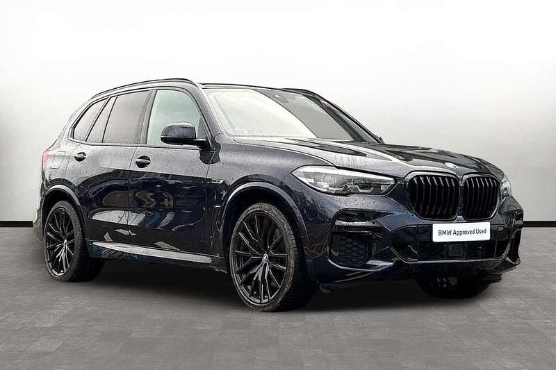 Black Used 2022 BMW X5 M Sport SUV | £42,700 (Fair price) - Image 1/3