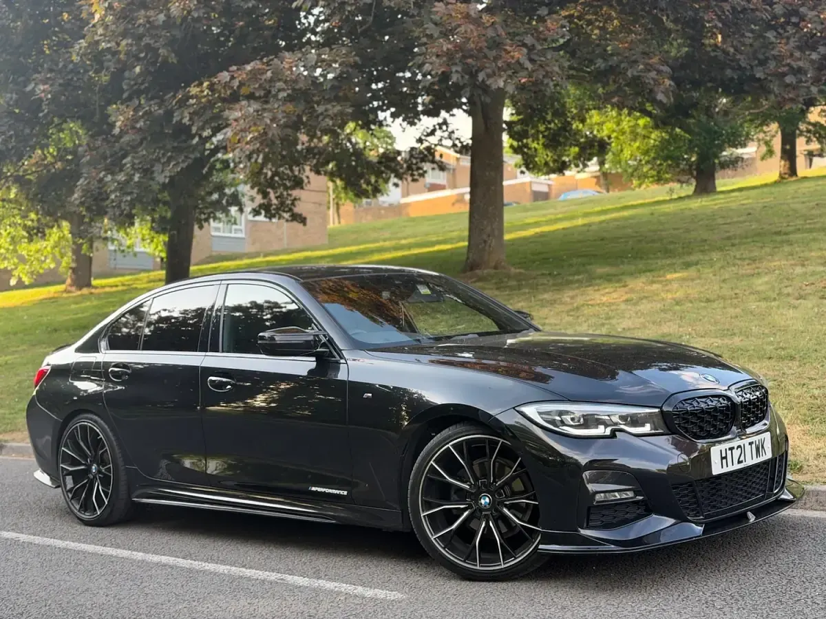 Used BMW 320 M Sport 2021 Black Sedan