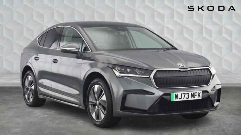 Grey Used 2023 Skoda Enyaq iV ecoSuite SUV | £25,645 (Fair price) - Image 1/4