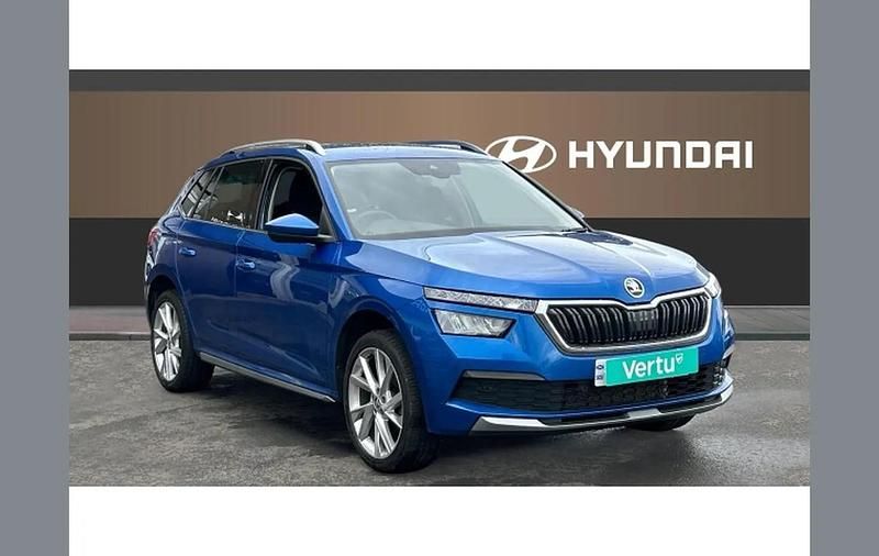 Used Skoda Kamiq SE L Executive 115 HP (84 kW) 2023 Blue SUV