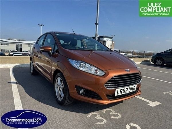 Yellow Used 2013 Ford Fiesta Zetec Hatchback | £7,295 (Fair price) - Image 1/1