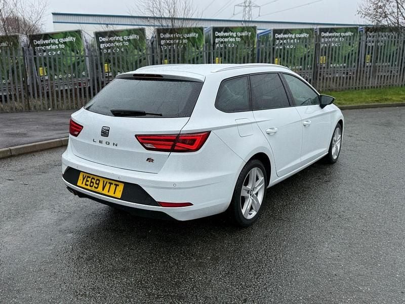 Used Seat Leon FR 2019 White Estate