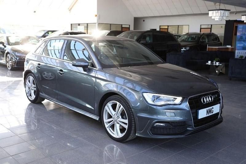 Used Audi A3 S-Line 2014 Grey Hatchback