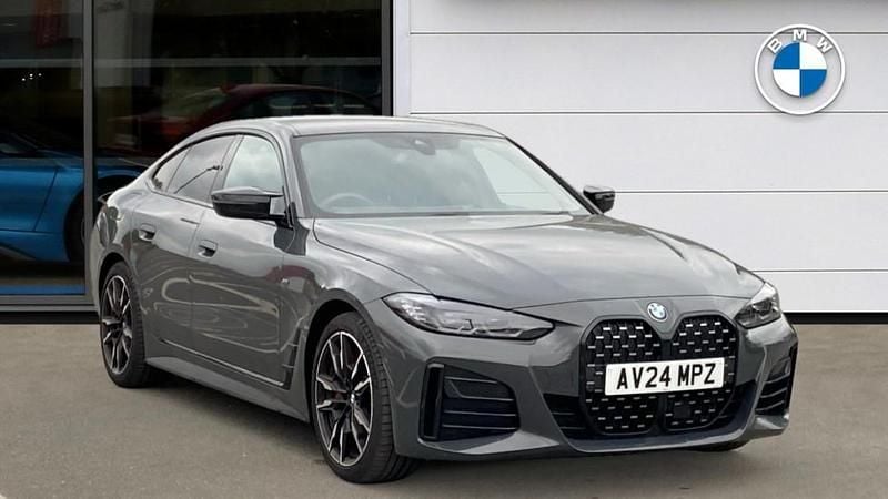 Grey Used 2024 BMW M440 M Sport Sedan | £46,200 (Fair price) - Image 1/4