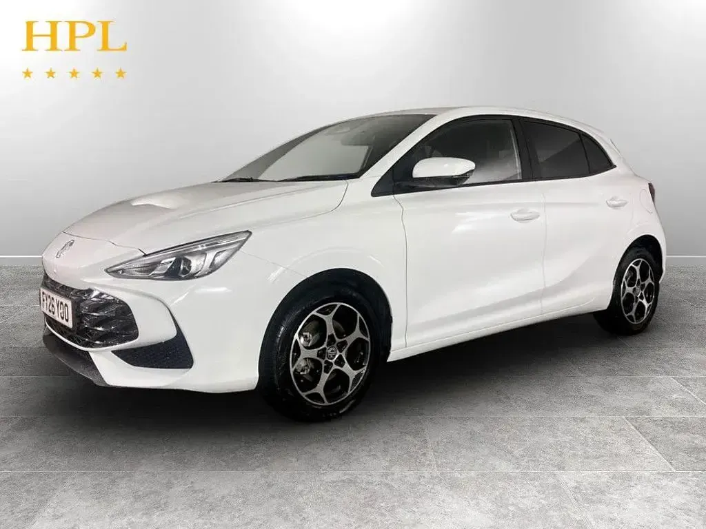 Used MG MG3 Trophy 194 HP (142 kW) 2026 White Hatchback