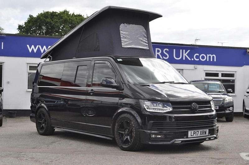 Black Used 2017 VW T6 Highline Van | £39,995 - Image 1/4