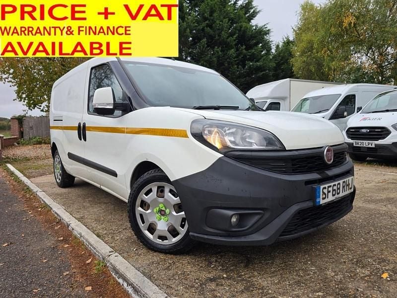 White Used 2018 Fiat Doblò MPV | £3,490 (Good price) - Image 1/4