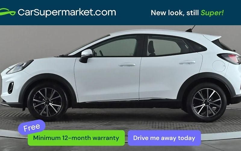 Used Ford Puma Titanium 125 HP (91 kW) 2023 White SUV