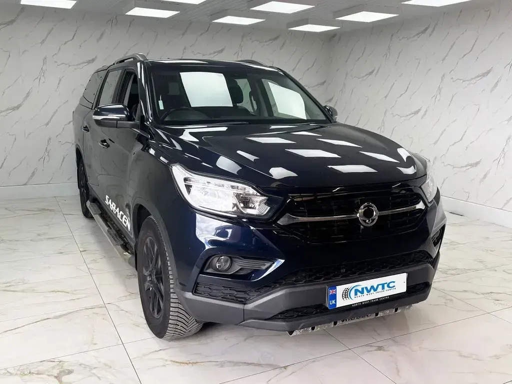 Used SsangYong Musso 181 HP (133 kW) 2019 Blue Pickup