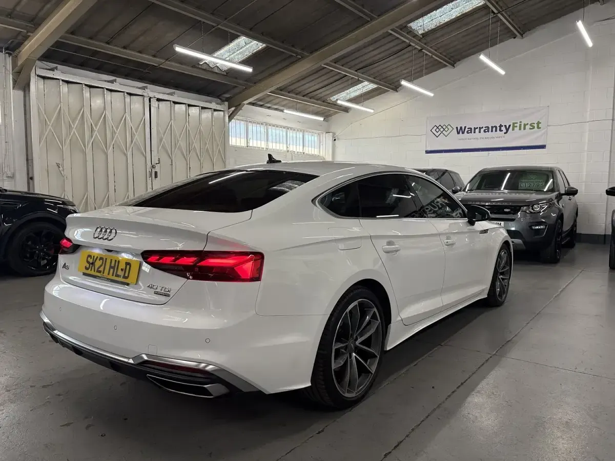 Used Audi A5 S-Line 2021 White Coupe