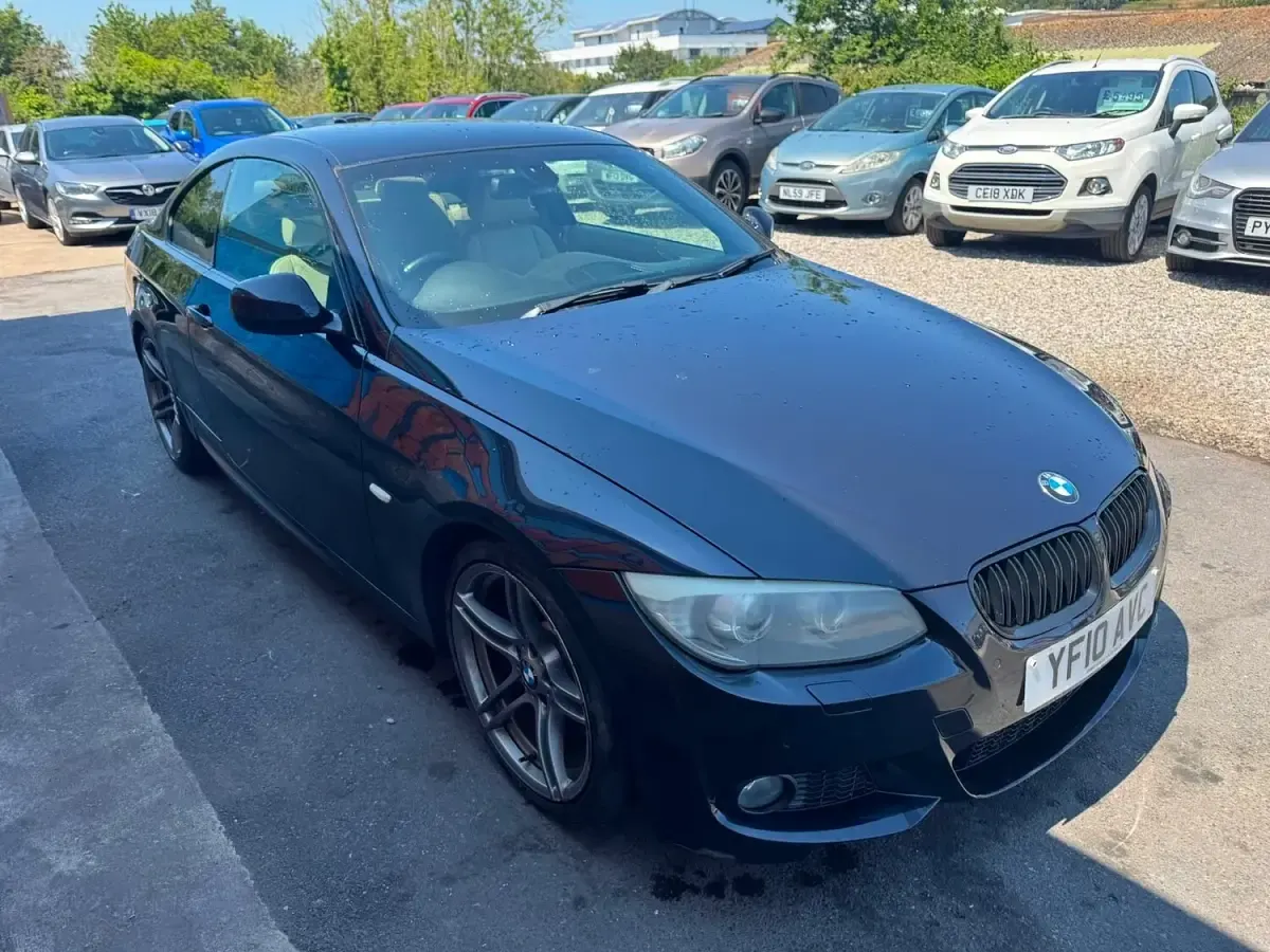 Used BMW 325 M Sport 204 HP (150 kW) 2010 Black Coupe