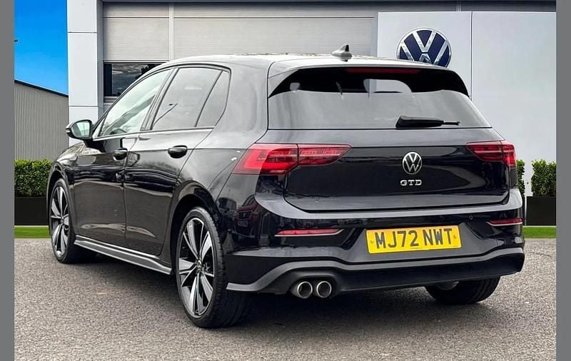 Used VW Golf VIII GTD 200 HP (147 kW) 2022 Black Hatchback