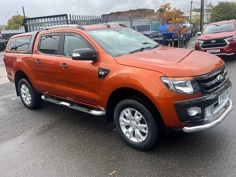 Orange Used 2015 Ford Ranger Wildtrack Pickup | £14,989 (Super price) - Image 1/4