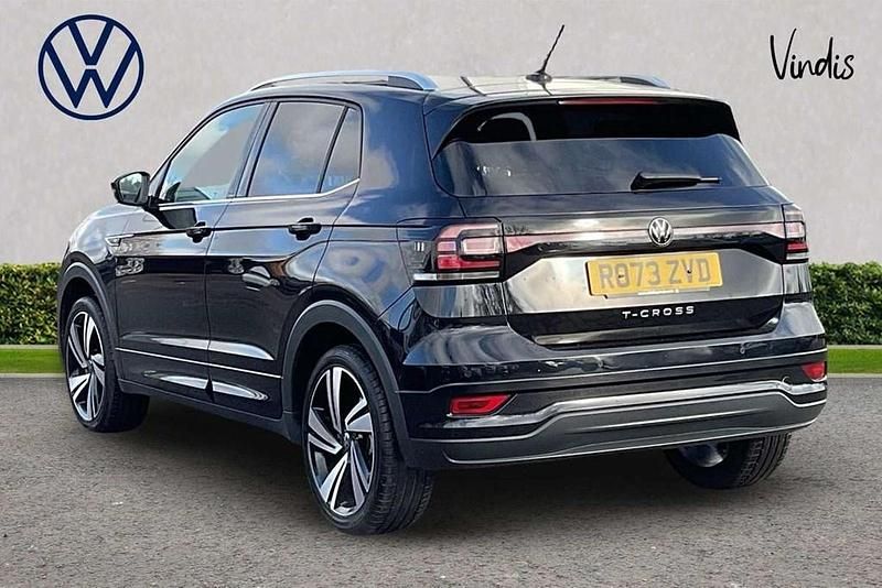 Used VW T-Cross R-line 150 HP (110 kW) 2023 Black SUV