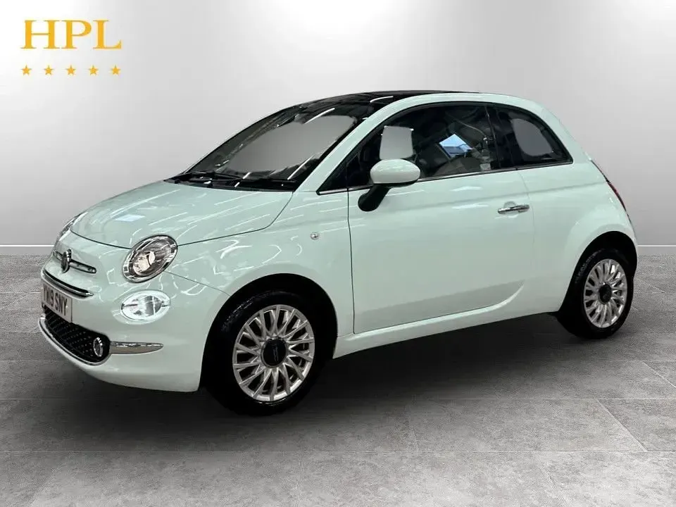 Used Fiat 500 Lounge 69 HP (50 kW) 2019 Green Hatchback
