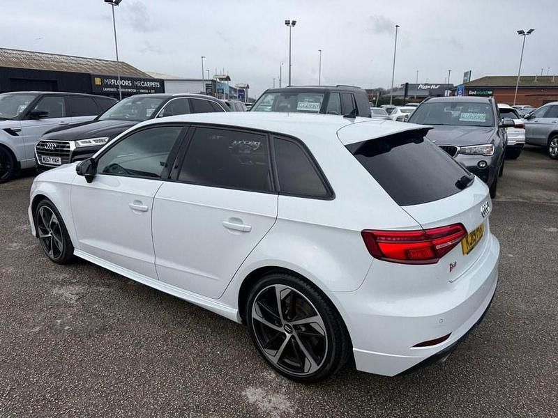Used Audi S3 Sportback Black Edition 300 HP (220 kW) 2019 White Hatchback