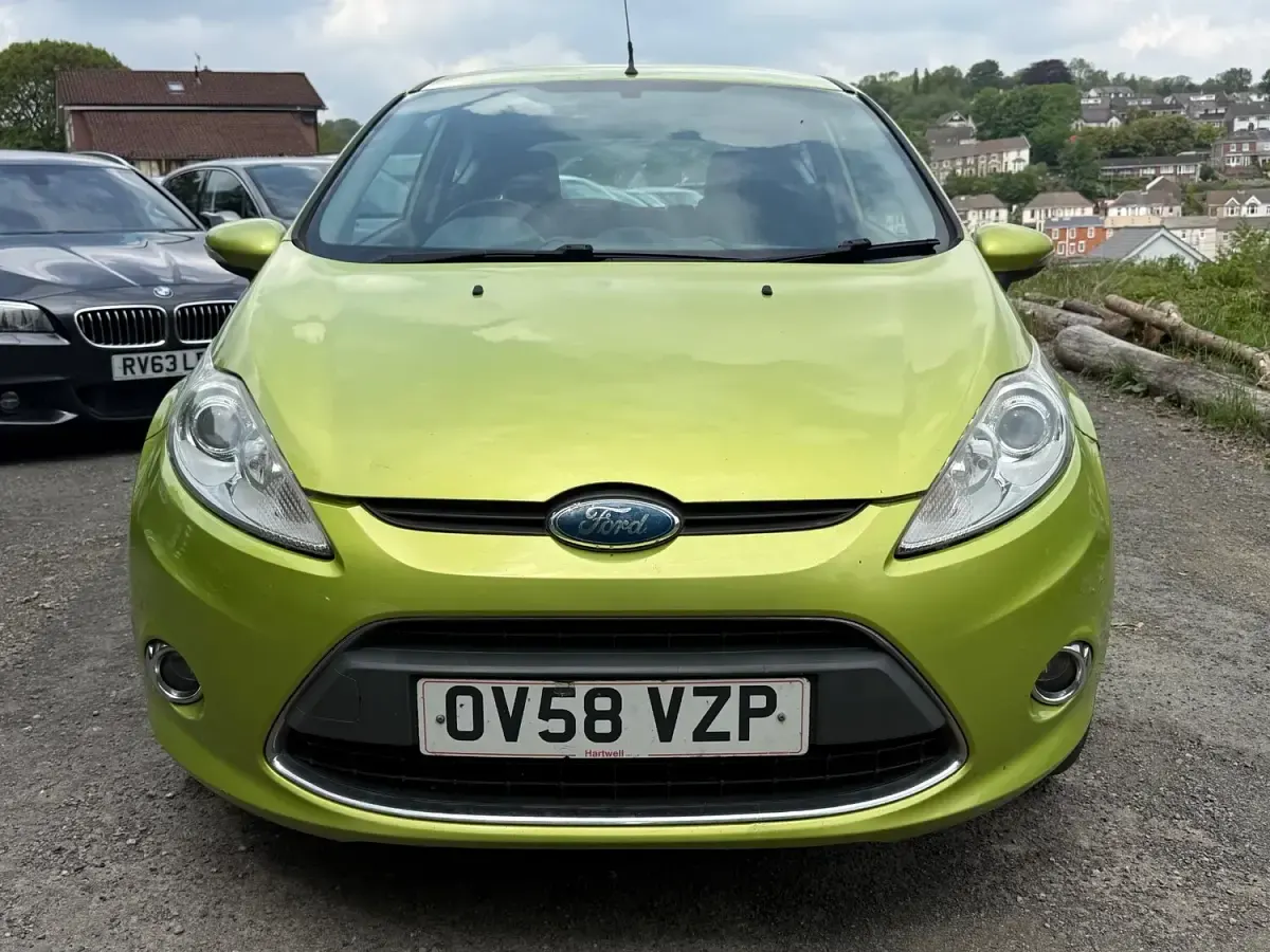 Used Ford Fiesta Zetec 82 HP (60 kW) 2008 Green Hatchback