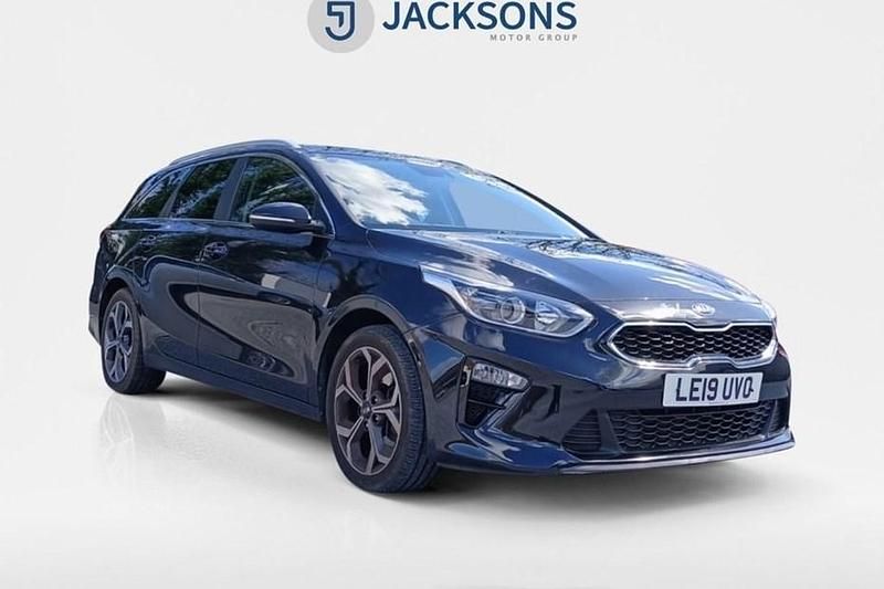 Used Kia Ceed Sportswagon 114 HP (83 kW) 2019 Black Estate