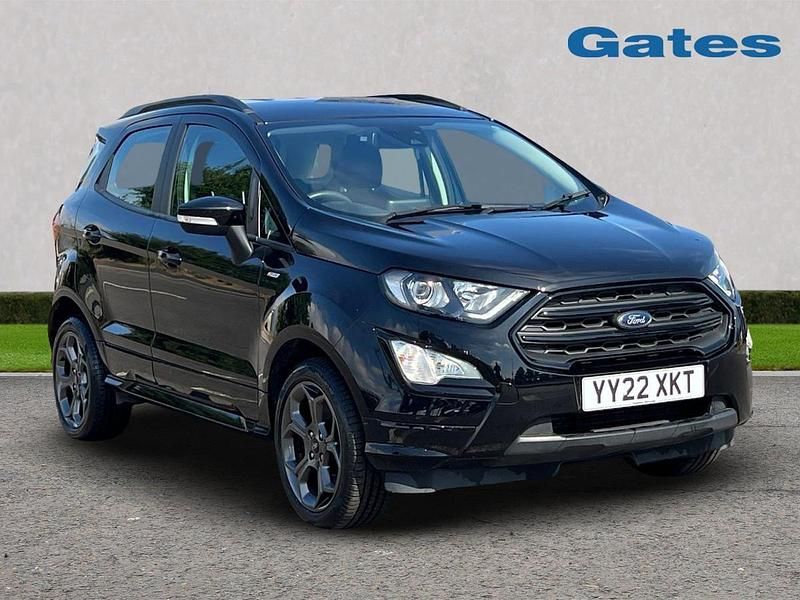 Black Used 2022 Ford Ecosport ST-Line SUV | £15,000 (Fair price) - Image 1/4