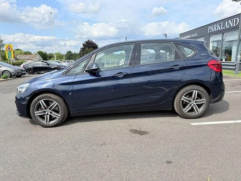 Used BMW 225 Active Tourer Sport Line 224 HP (164 kW) 2017 Blue MPV