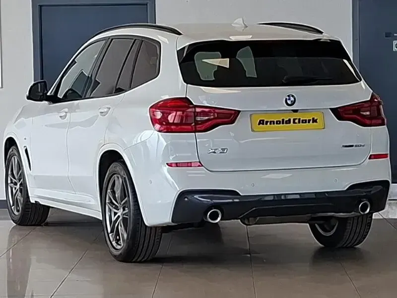 Used BMW X3 M Sport 190 HP (139 kW) 2020 White SUV