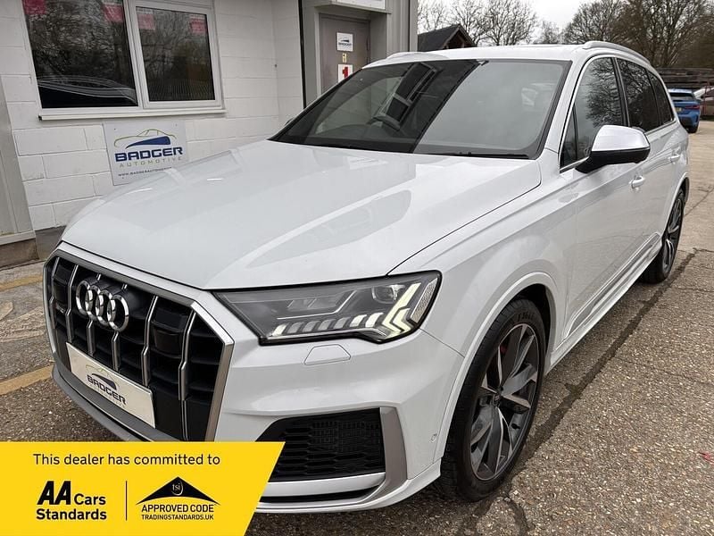 Used Audi SQ7 Advanced 500 HP (367 kW) 2021 White SUV