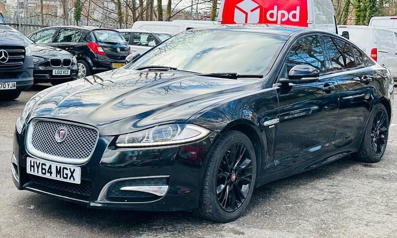 Used Jaguar XF R-Sport 200 HP (147 kW) 2014 Black Sedan