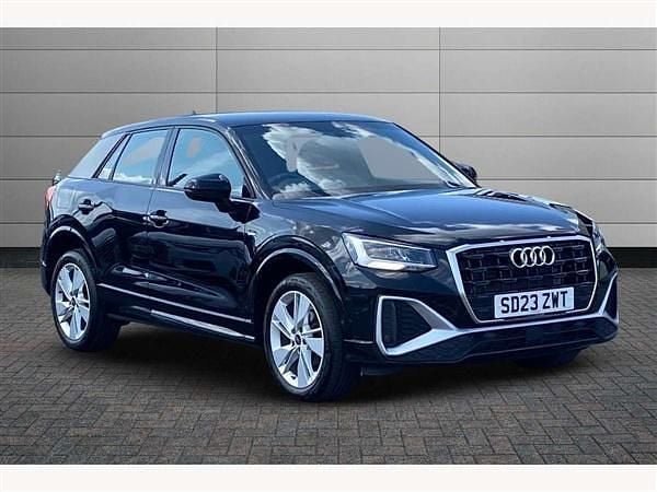 Black Used 2023 Audi Q2 S-Line SUV | £24,050 (Fair price) - Image 1/4