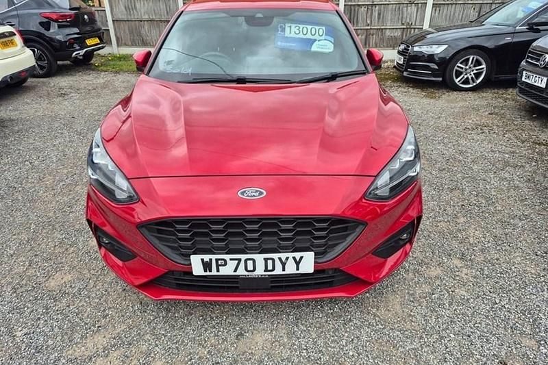 Used Ford Focus ST-Line X 120 HP (88 kW) 2020 Red Hatchback