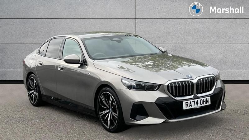 Grey Used 2025 BMW 530e M Sport | £51,990 - Image 1/4