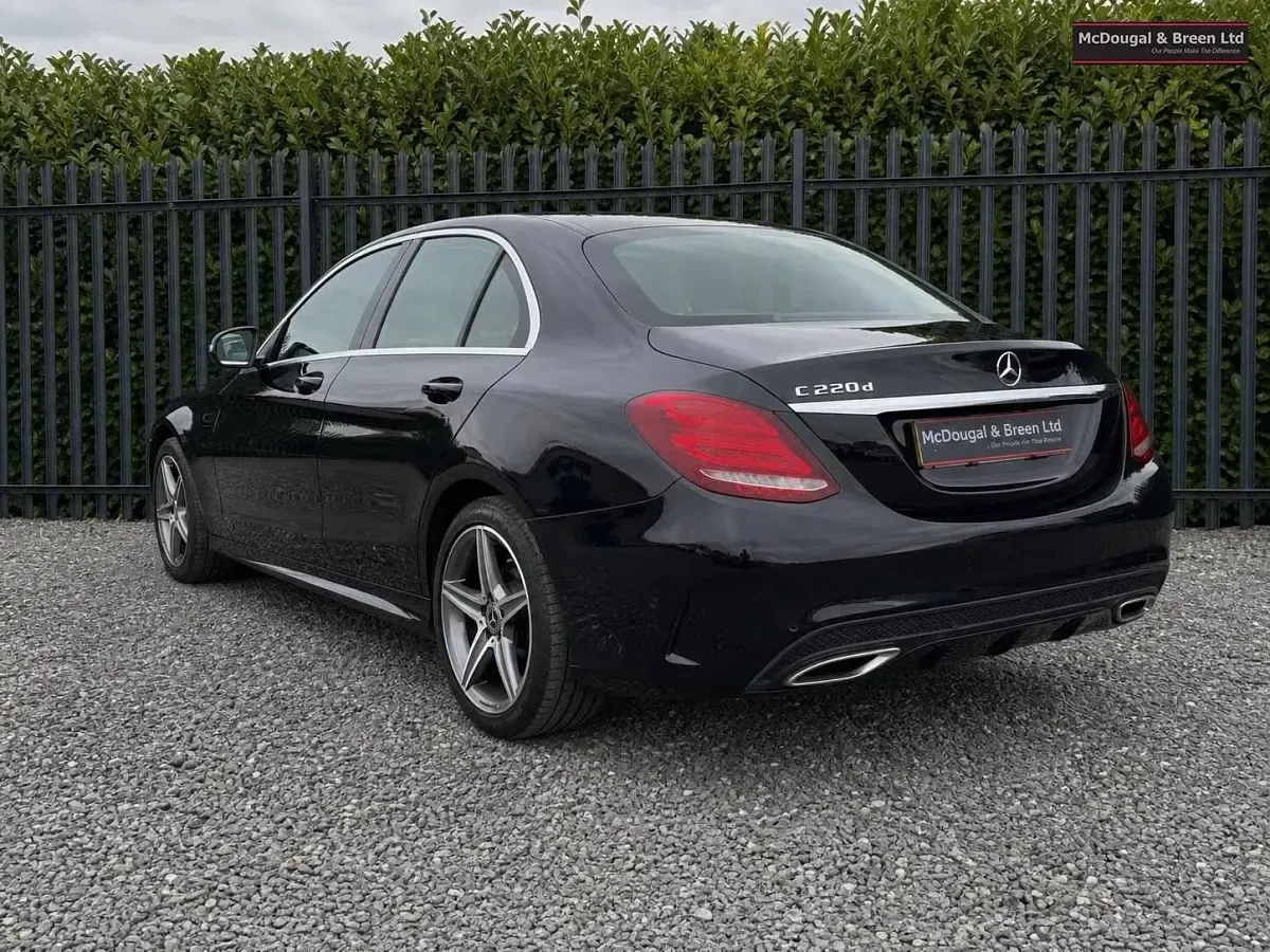 Used Mercedes C220 AMG line 170 HP (125 kW) 2016 Black Sedan
