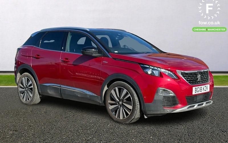 Used Peugeot 3008 Premium 165 HP (121 kW) 2018 Red SUV