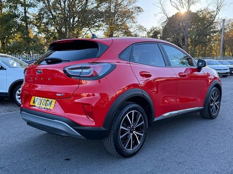 Used Ford Puma Titanium 155 HP (114 kW) 2021 Red SUV