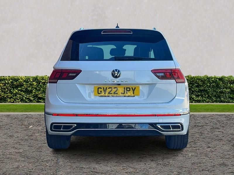 Used VW Tiguan R-line 150 HP (110 kW) 2022 White SUV