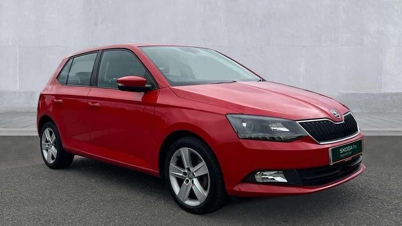 Red Used 2015 Skoda Fabia SE L Hatchback | £9,990 (Fair price) - Image 1/4