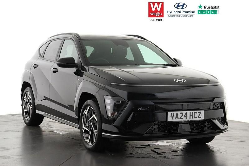 Black Used 2024 Hyundai Kona N Line SUV | £25,899 - Image 1/3