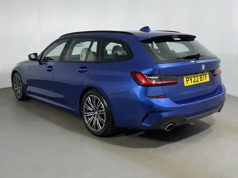 Used BMW 320 M Sport 181 HP (133 kW) 2022 Blue Estate