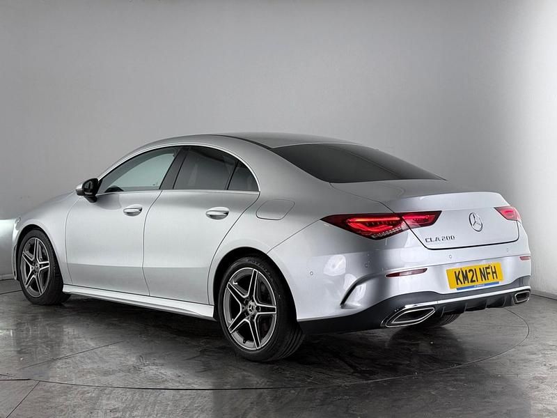 Used Mercedes CLA200 AMG Line Premium 2021 Silver Coupe
