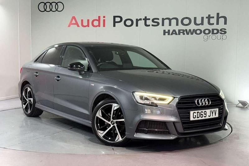 Grey Used 2019 Audi A3 Black Edition Sedan | £19,990 (A bit pricey) - Image 1/4