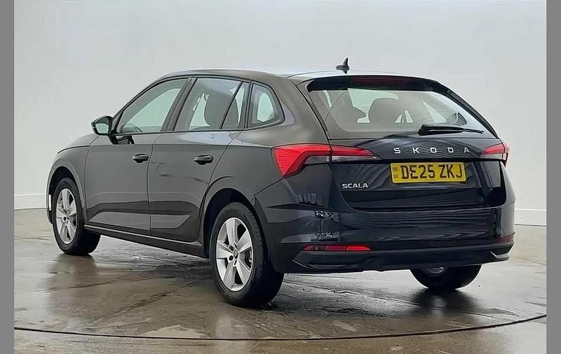 Used Skoda Scala SE 94 HP (69 kW) 2025 Black magic pearl effect Hatchback