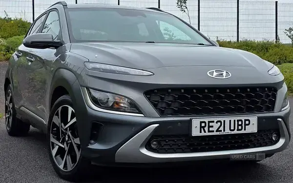 Used Hyundai Kona Premium 120 HP (88 kW) 2021 Grey SUV