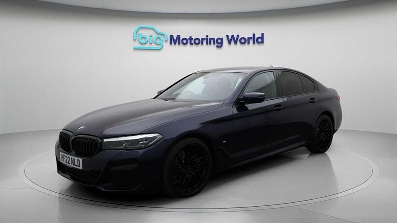 Used BMW 530 M Sport 2022 Blue Sedan