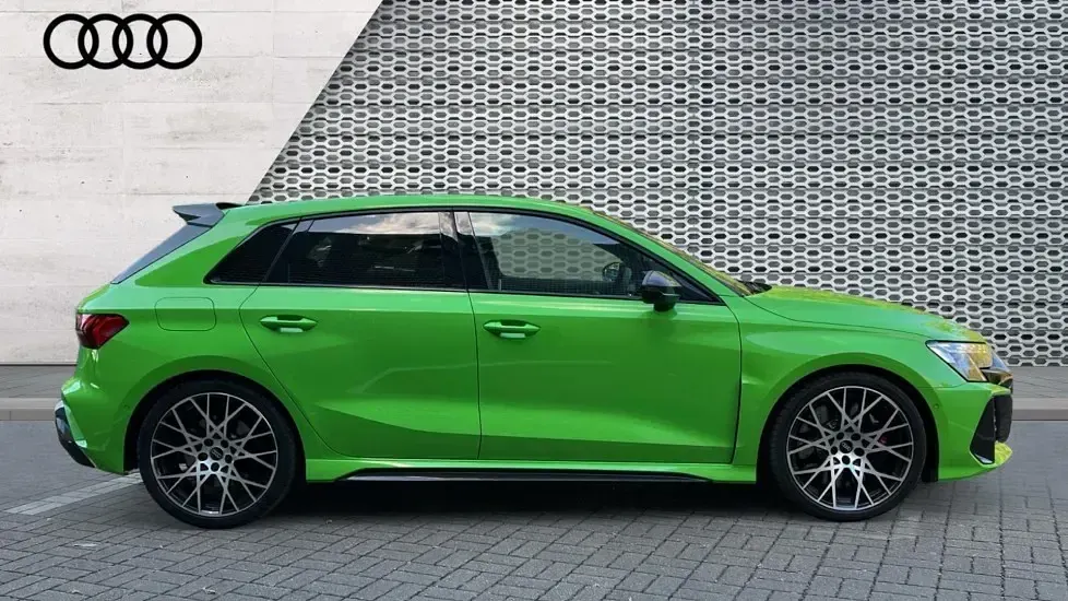 Used Audi RS3 Comfort 400 HP (294 kW) 2025 Green Sedan