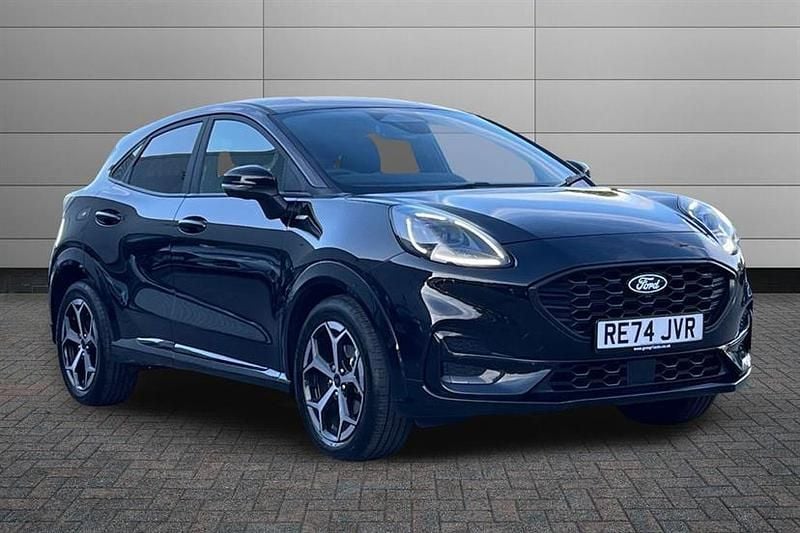 Black Used 2024 Ford Puma ST-Line Hatchback | £20,490 (A bit pricey) - Image 1/2