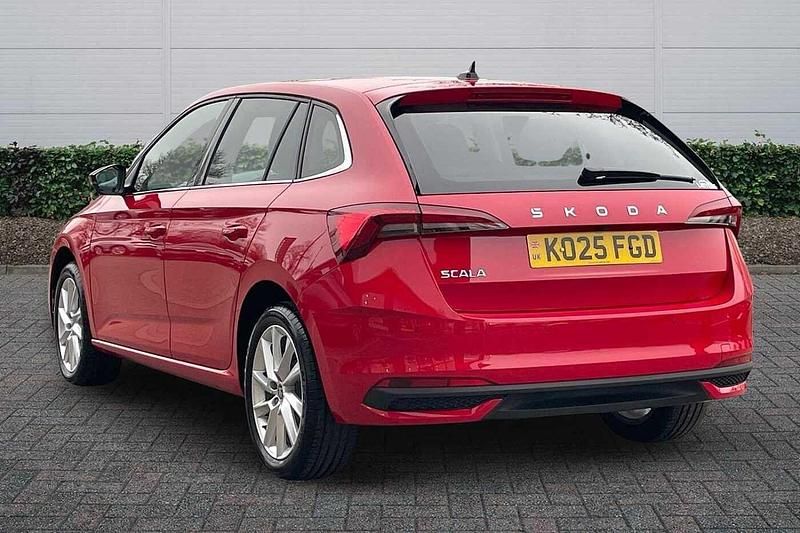 New Skoda Scala SE L 115 HP (84 kW) 2025 Velvet red metallic Hatchback