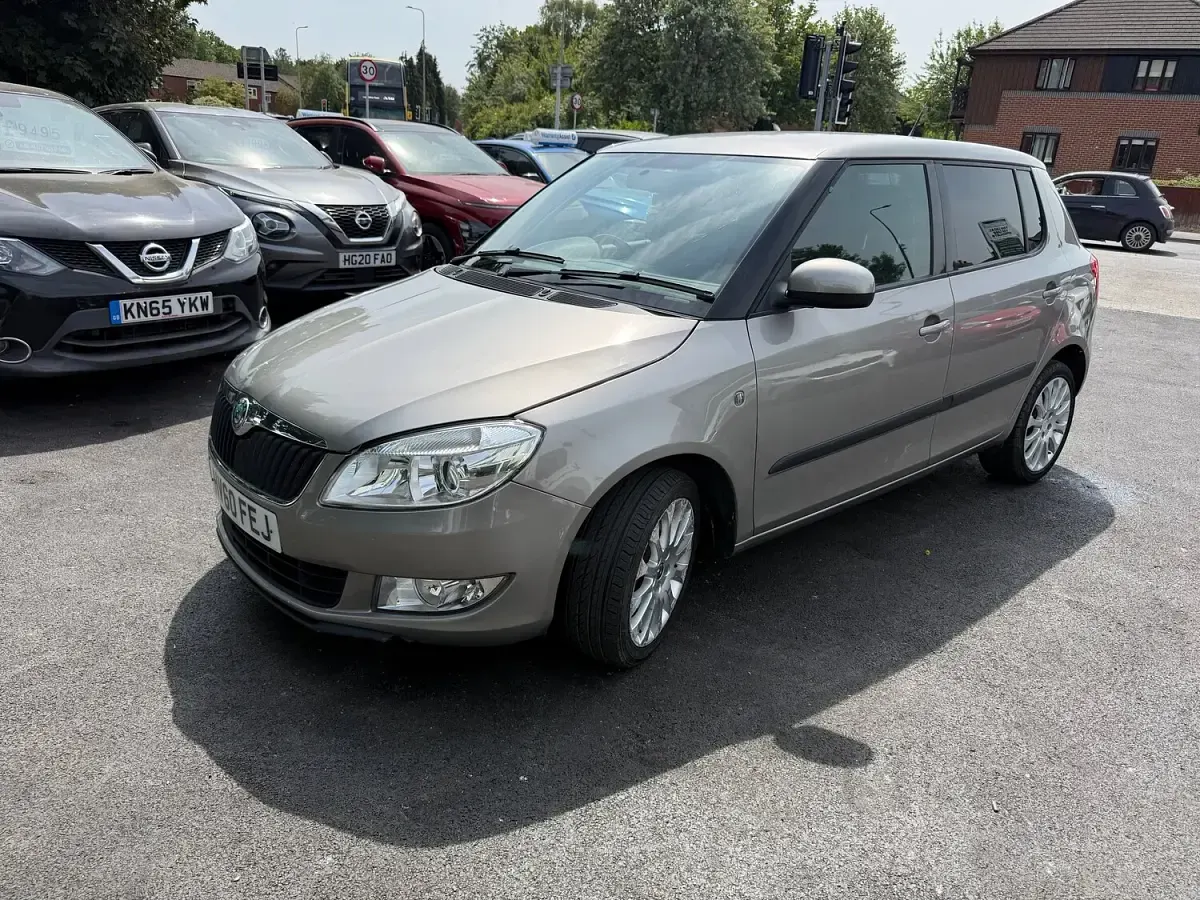 Used Skoda Fabia Elegance 105 HP (77 kW) 2010 Beige Hatchback