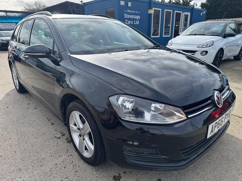 Used VW Golf VII Edition 125 HP (91 kW) 2017 Black Estate