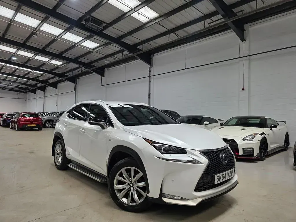 Used Lexus NX300h Sport Line 2014 White SUV