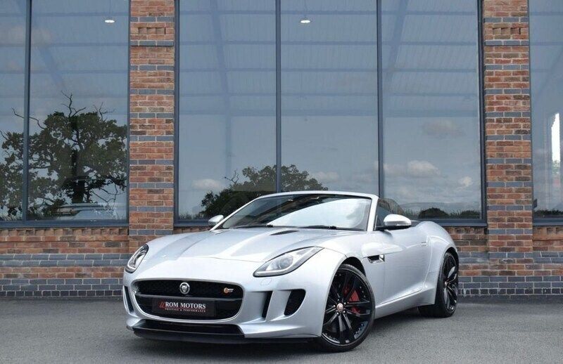 Silver Used 2013 Jaguar F-Type S Cabriolet | £22,999 (Fair price) - Image 1/4
