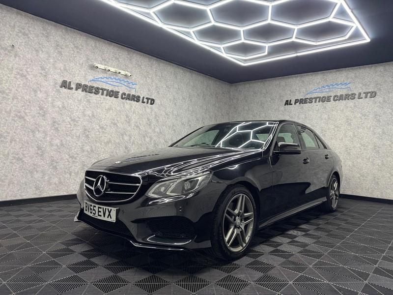 Black Used 2015 Mercedes E220 AMG Sedan | £8,499 (Fair price) - Image 1/4